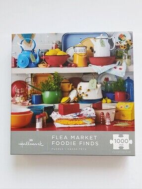 Flea Market Foodie Finds 1000-piece puzzle by Hallmark